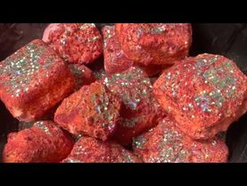 Thick Red Pasted Chalk Blocks