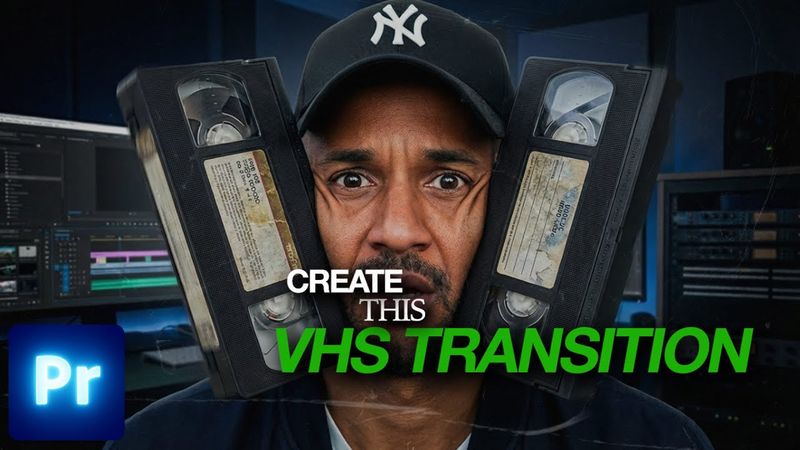 Epic VHS Transition Effect in Premiere Pro