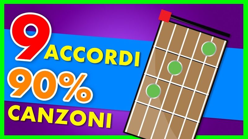 Primi Accordi: 9 ACCORDI di Chitarra FACILI per suonare il 90% delle CANZONI