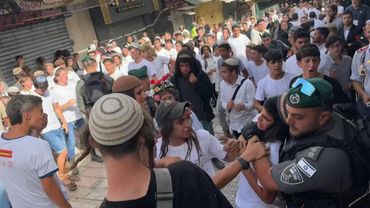 Scuffles with police as Israelis celebrate Jerusalem Day under shadow of Gaza war | AFP