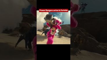 Fortnite made a live-action Power Rangers trailer for their new season! #fortnite #powerrangers