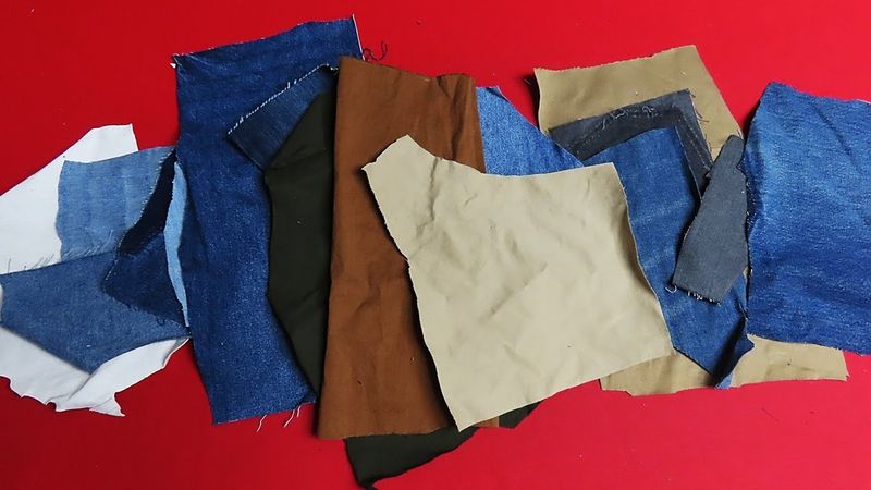 DIY"청바지 자투리" 절대 절대 버리지 마세요! "명품백" 이 될 수 있어요!/"stitch & patchwork" tote bag/made of old jeans