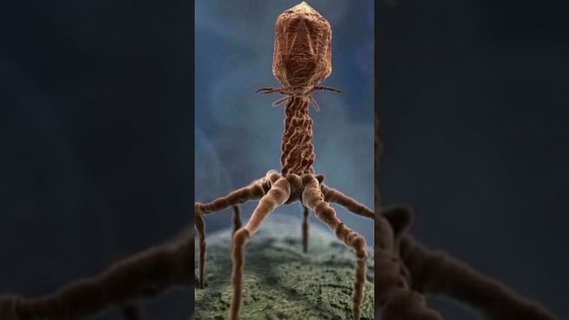 Бактериофаг: Идеальный Охотник на Бактерии! 🦠🔥