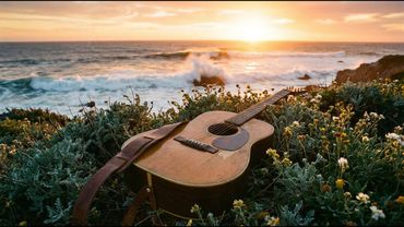 Ocean Glow Spanish Guitar – Soft Flamenco for Deep Relaxation