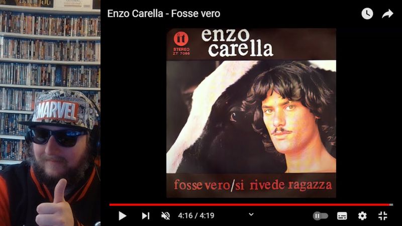 Enzo Carella - Fosse vero reaction