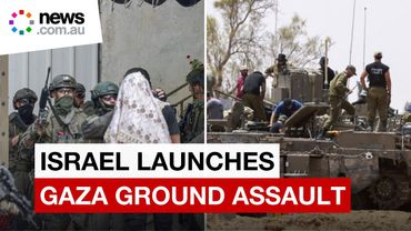 Israel starts Gaza ground assault after hundreds killed