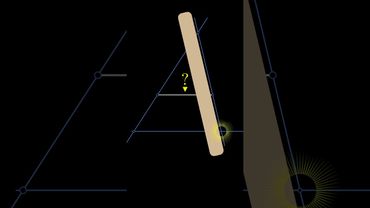 Неужели это возможно без циркуля? #математика