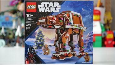 LEGO Star Wars 40806 Gingerbread AT-AT Speed Build