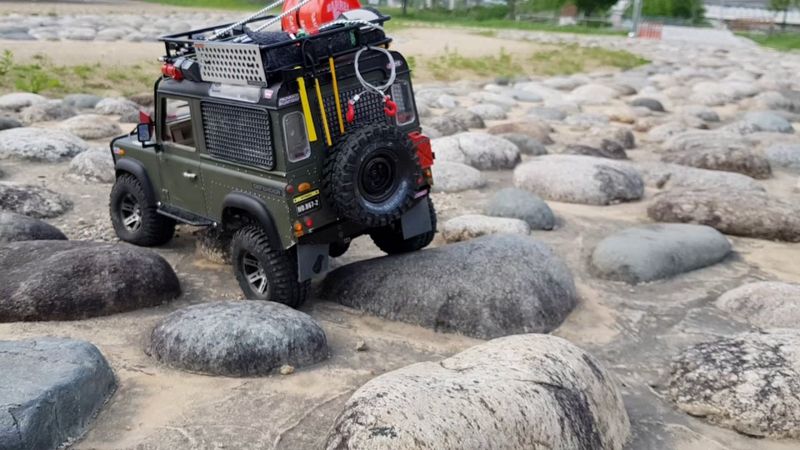 RC RC4WD D90 Defender Whoa_myung Adventure