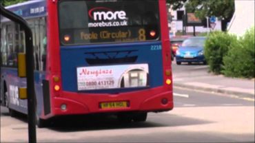(HD) MoreBus "Volvo B7RLE" - Old Orchard (28th June 2014)