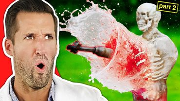 ER Doctor Reacts to DEADLIEST Ballistic Dummy Tests (PART 2)