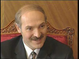 А.Г.Лукашенко 1998 год: Герой дня без галстука. НТВ.