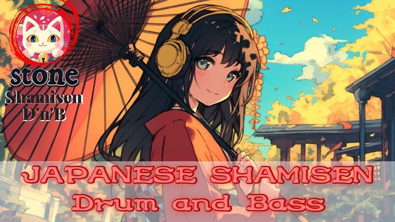 Epic SHAMISEN🍁 Japanese Drum and Bass – Autumn Vibes 🍂 | Work, Study & Relax BGM Original 🎧