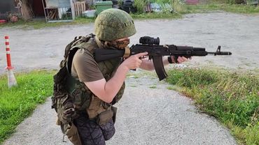 Штатный ремень на АК