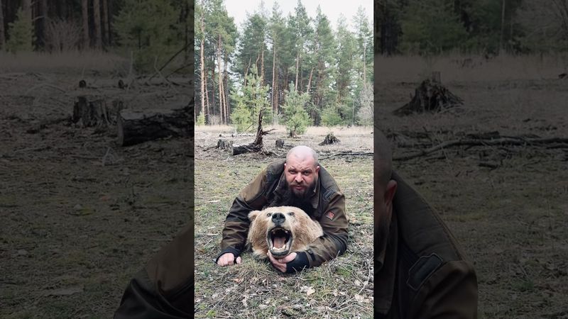 Как одолеть медведя обычной вилкой