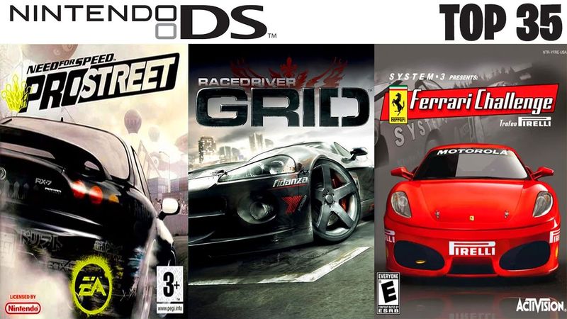 TOP 35 BEST NINTENDO DS (NDS) RACING GAMES [4K]