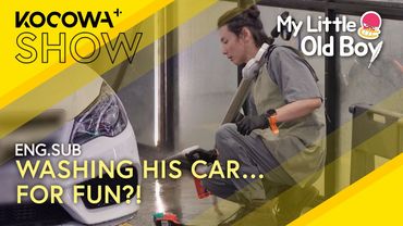 Yoon Shi-yoon’s Favorite Hobby? Washing His Car 🧽✨ | My Little Old Boy EP445 | KOCOWA+