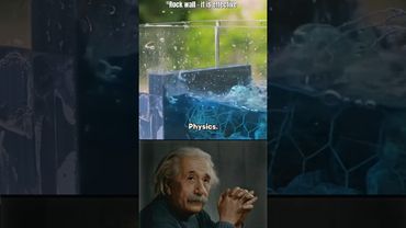 « Petit appareil, impact énorme — Astuce contre l’océan ? » #physique #alberteinstein
