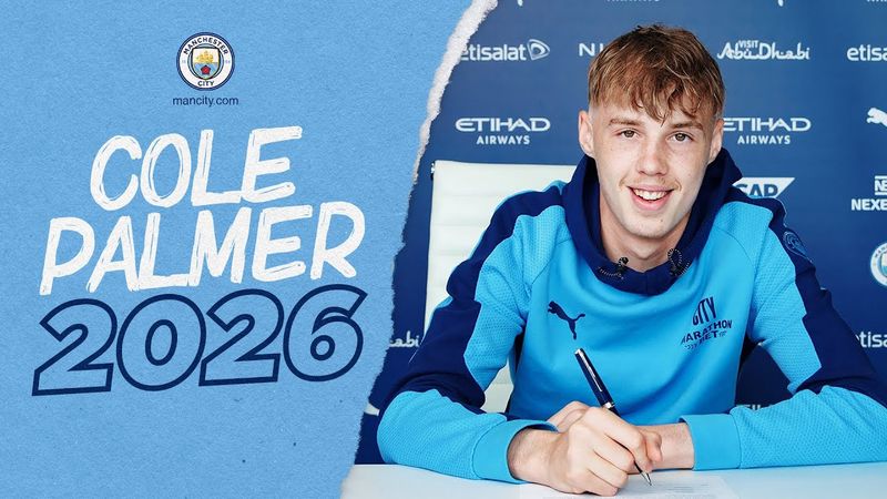 COLE PALMER SIGNS FOR CITY! | New Contract for FA Youth Cup & PL2 Winner!