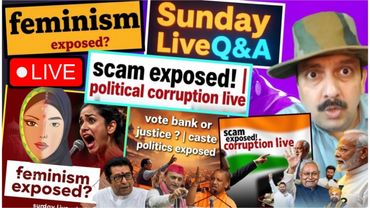 Sunday Live । Feminism ने कर दिया बेड़ागरक । Questions & Answers