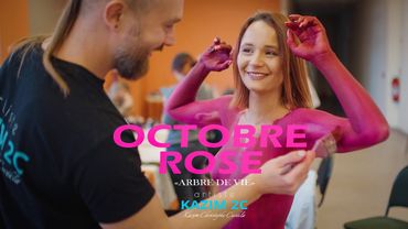 Tree of Life - 10 incredible women in bodypainting for Pink October