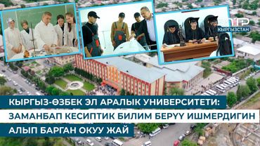 КЫРГЫЗ-ӨЗБЕК ЭЛ АРАЛЫК УНИВЕРСИТЕТИ: ЗАМАНБАП КЕСИПТИК БИЛИМ БЕРҮҮ ИШМЕРДИГИН АЛЫП БАРГАН ОКУУ ЖАЙ