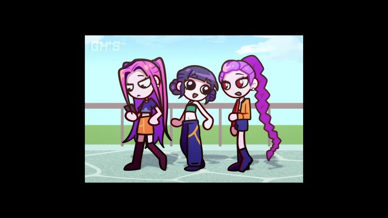 SAJA BOYS 🦁 - KPOP DEMON HUNTERS ANIMATION | GH'S ANIMATION