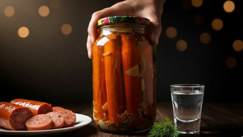 КОВБАСКИ в МАРИНАДІ — закуска, що ПІДКОРИЛА всіх друзів!💥