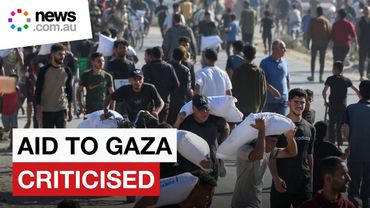 Gaza Aid Distribution  Chaos and Desperation in US Backed System