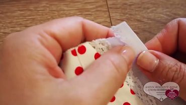 Как пришить резиночку к чашке бюстгальтера. Шьём из хлопка.