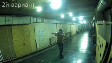 Упражнение квадрат с длинноствольным оружием.