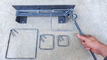 Como hacer una estribadora de alambrón 1/4, ajustable de 7 a 37 cm