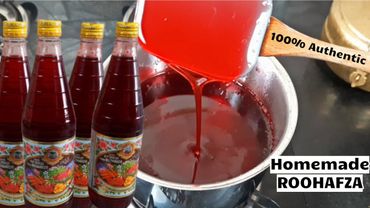 गर्मियों मैं बाजार जैसा गाढ़ा शरबत | Homemade Rooh Afza | Rose Sharbat recipe | Sharbaat cold drink