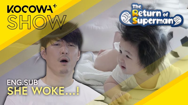 Can He Eat Peacefully While Baby Sleeps? Until She Wakes… 😅 | The Return of Superman EP585 | KOCOWA+