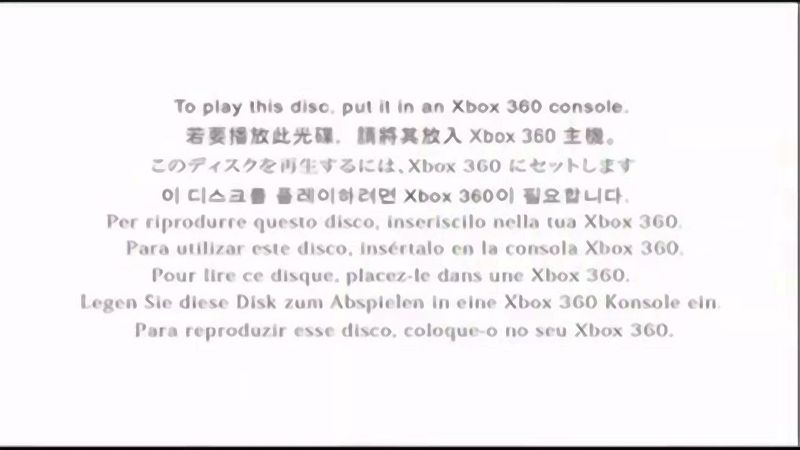 Xbox 360 DVD Startup 60fps