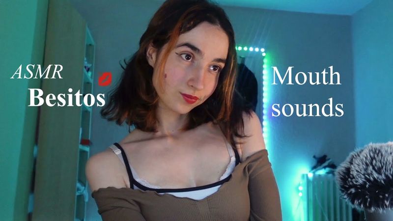 ASMR 💋 Besitos, Mouth sounds y susurros Para Relajarte Y DORMIR