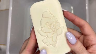 ASMR 🐥Laundry soap | АСМР 🐥Мыление хозяйственного мыла