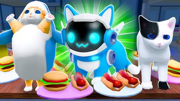 СТАЛА РОБО-КОТЁНКОМ! Roblox Kitten Game