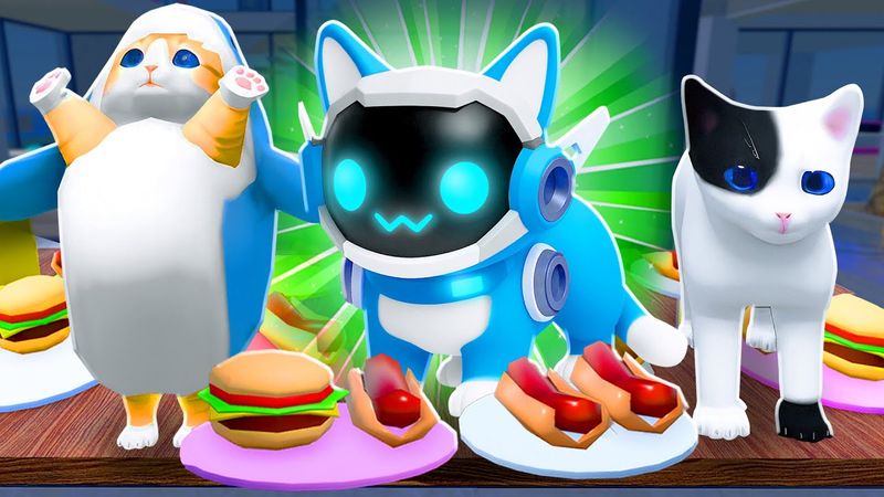 СТАЛА РОБО-КОТЁНКОМ! Roblox Kitten Game