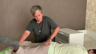 Разблокировка седалищного нерва. Фасциальная терапия.