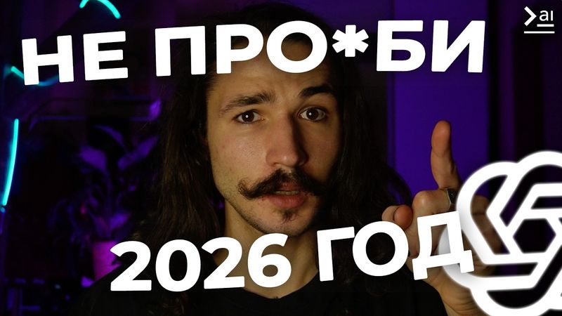 Топ 5 ИИ-навыков – Мой план на 2026 (ИИ-агенты, контекст-инжиниринг...)