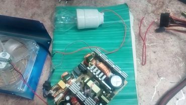 Блок питания apfc с лампой накаливания