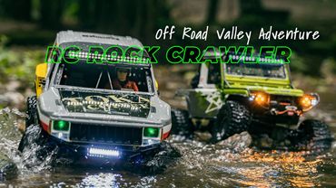 Traxxas TRX4 Jeep & Defender Crossing a River! RC Crawler Adventure [ASMR]