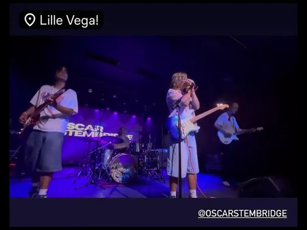 Oscar Stembridge & his band in Copenhagen - Clip (Aug. 11th, 2025).