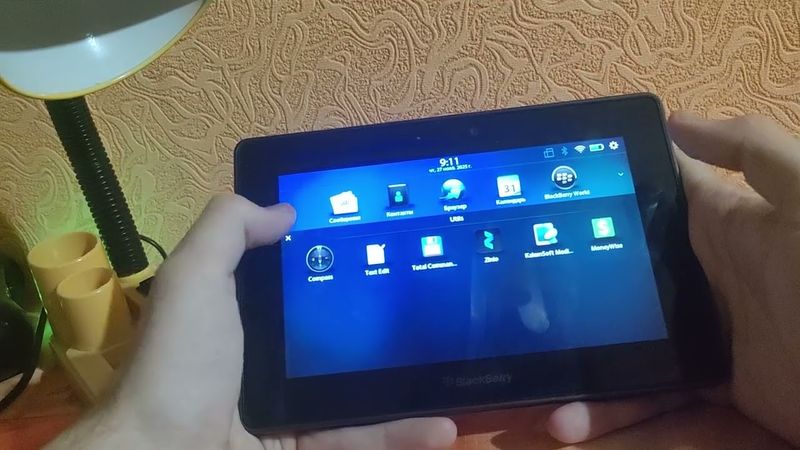 Blackberry Playbook. Единственный планшет от RIM из 2011 (Первый взгляд)