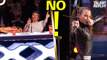 Fearless 14-Year-Old Flexes Impossible Feats Under Flying Arrows | America’s Got Talent