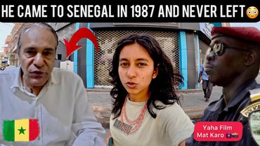Indian Traveller Living in SENEGAL Since 40 Years! 😳🇸🇳 (came by Cycle in 1987) #africa