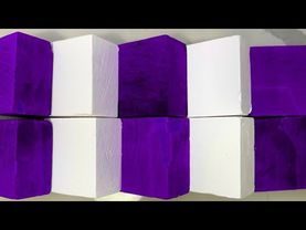Purple and Fresh Blocks | Gym Chalk ASMR | Sped Up included