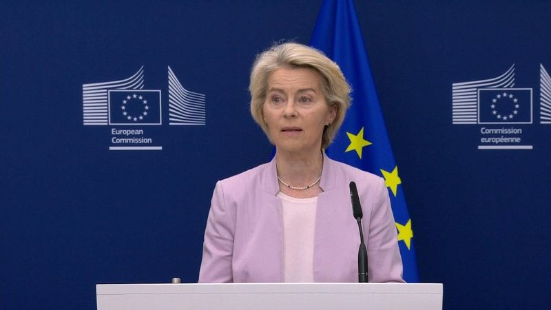 Von der Leyen welcomes Trump's willingness to offer NATO-style security guarantees to Ukraine | AFP