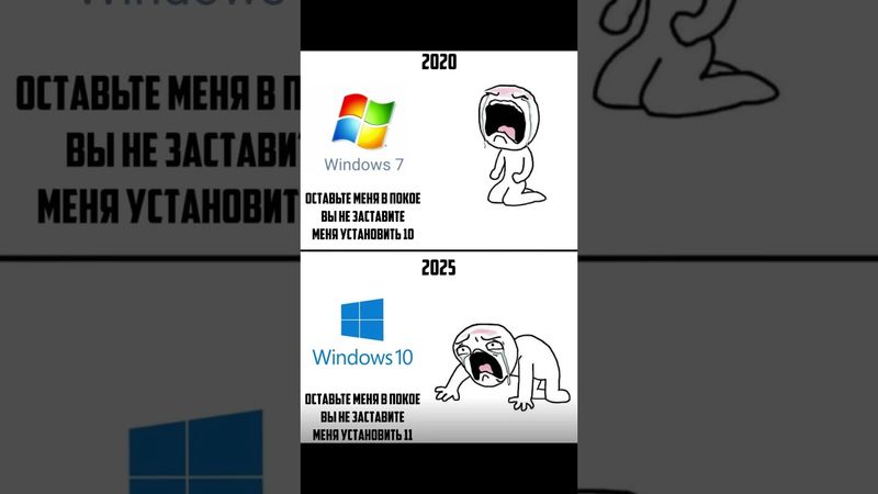 R.I.P. WINDOWS 7/R.I.P. WINDOWS 10  (2020-2025)
